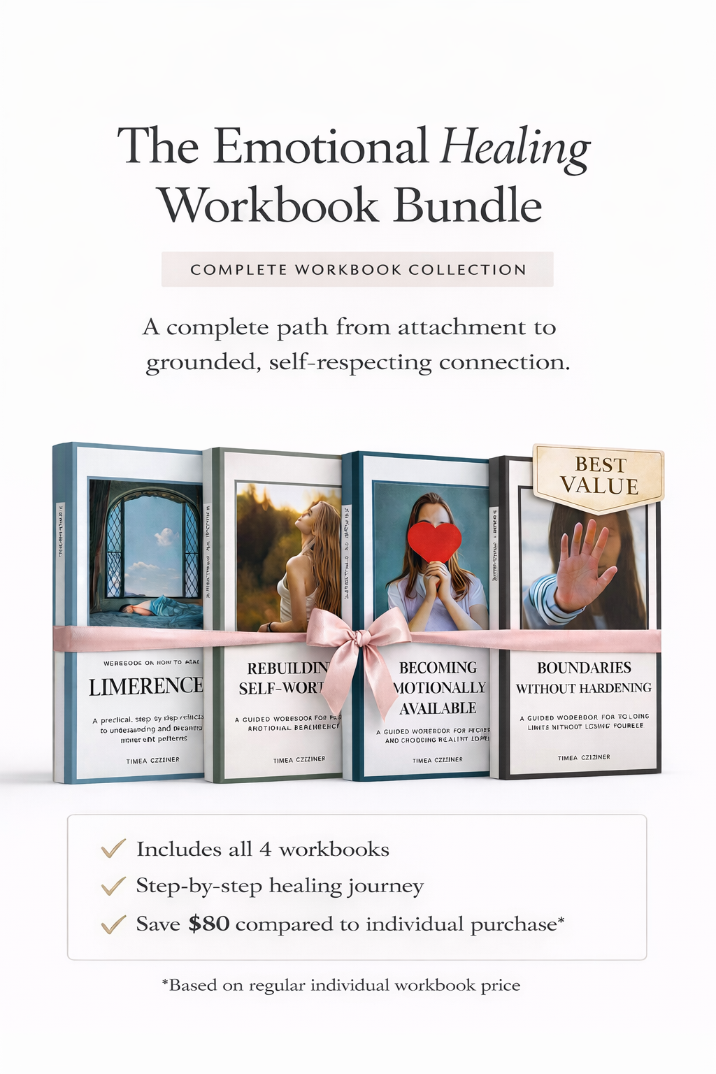The Emotional Healing Workbook Bundle